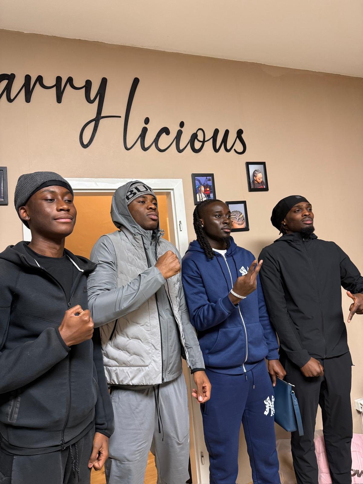 Bekannte Gäste im Parrylicious Studio